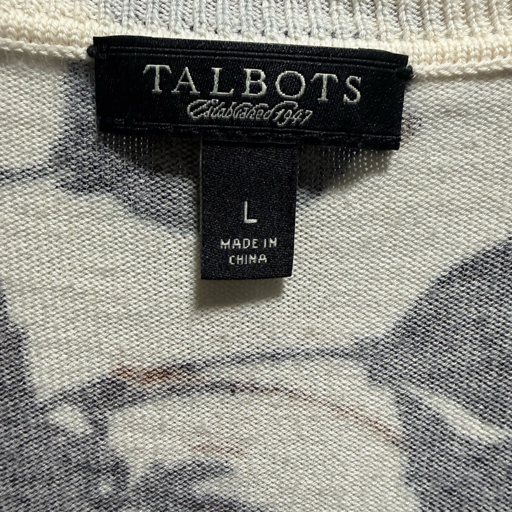 ⚠️ FINAL CALL Closet Clean Out Talbots Women's Floral Cardigan - Picture 3 of 3